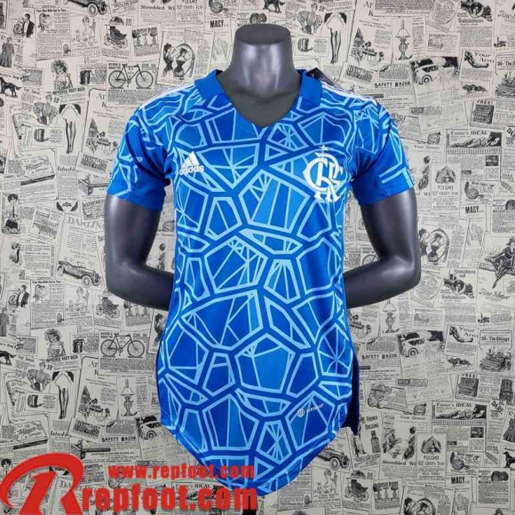 Maillot De Foot Flamenco Bleu Femme 22 23 AW50  Maillot De Foot Flamenco Bleu Femme 22 23 AW50