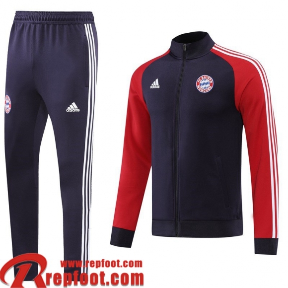 Veste Foot Bayern Munich bleu rouge Homme 22 23 JK458