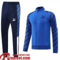 Veste Foot Sport bleu Homme 22 23 JK462