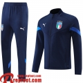 Veste Foot Italie bleu Homme 22 23 JK464