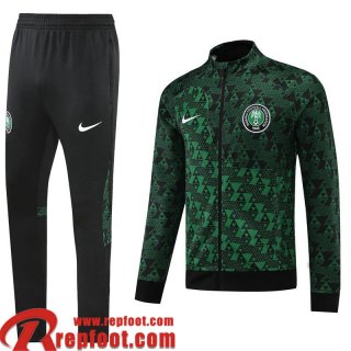 Veste Foot Nigeria vert Homme 22 23 JK469