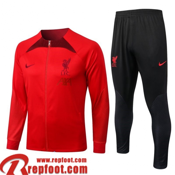 Veste Foot Liverpool rouge Homme 22 23 JK495