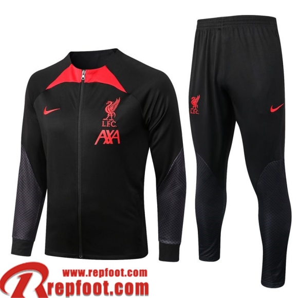 Veste Foot Liverpool noir Homme 22 23 JK498