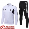 Veste Foot Real Madrid Blanc Homme 22 23 JK502