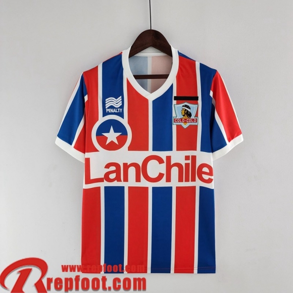 Retro Maillot De Foot Colo Colo Exterieur Homme 1986 FG206