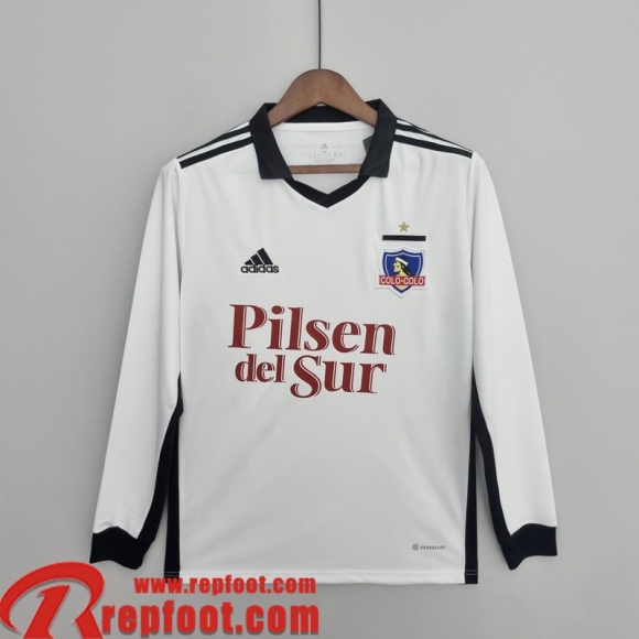 Maillot De Foot Colo Colo Domicile Homme Manche Longue 22 23 KL02