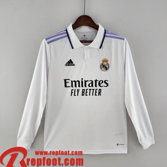 Maillot De Foot Real Madrid Domicile Homme Manche Longue 22 23 KL04