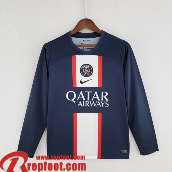 Maillot De Foot PSG Domicile Homme Manche Longue 22 23 KL09