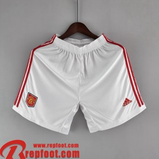 Short De Foot Manchester United Blanc Homme 22 23 DK183