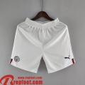 Short De Foot Manchester City Blanc Homme 22 23 DK189