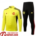 Survetement de Foot Flamengo jaune Homme 22 23 TG331