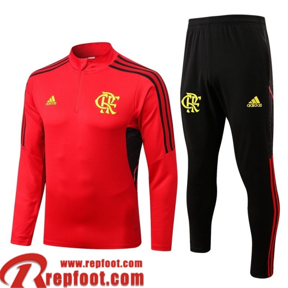 Survetement de Foot Flamengo rouge Homme 22 23 TG332