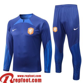 Survetement de Foot Pays-Bas bleu Homme 22 23 TG336