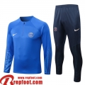 Survetement de Foot PSG bleu Homme 22 23 TG338