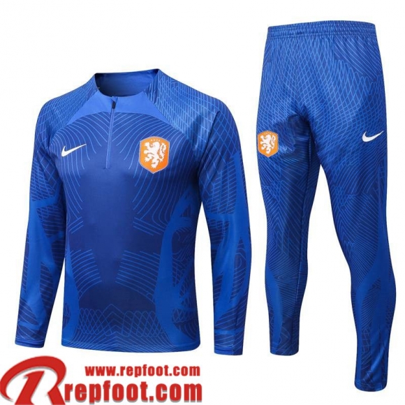 Survetement de Foot Pays-Bas bleu Homme 22 23 TG340