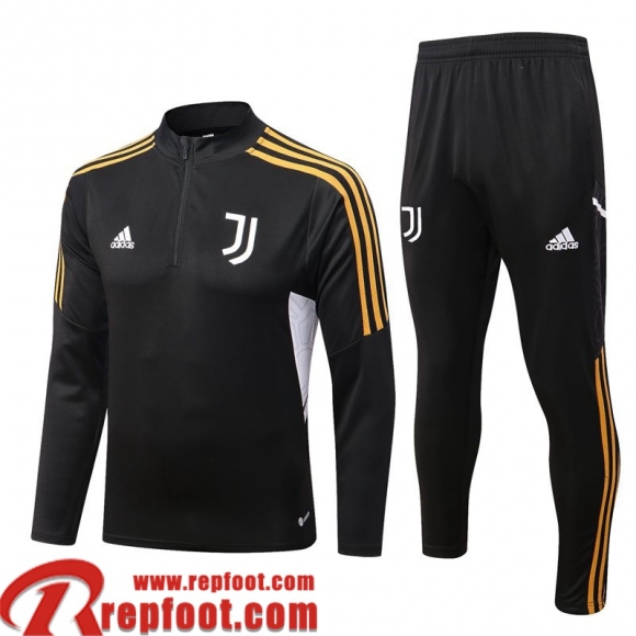 Survetement de Foot Juventus noir Homme 22 23 TG343