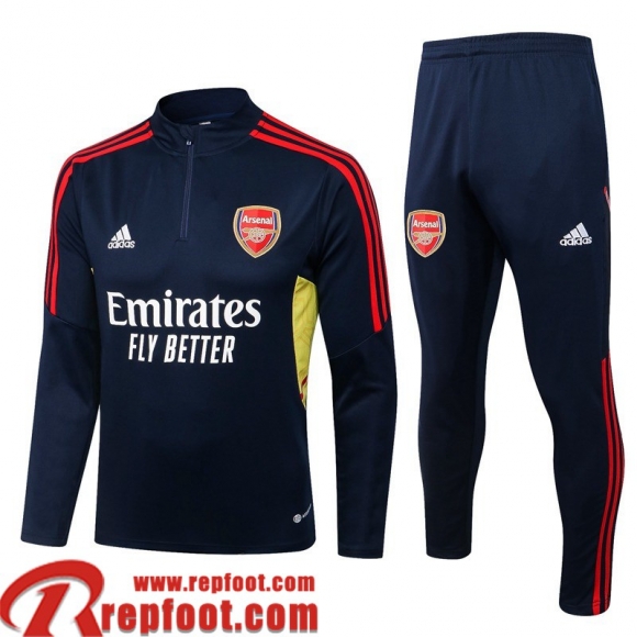 Survetement de Foot Arsenal bleu Homme 22 23 TG356