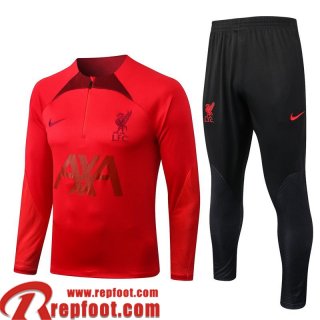 Survetement de Foot Liverpool rouge Homme 22 23 TG361