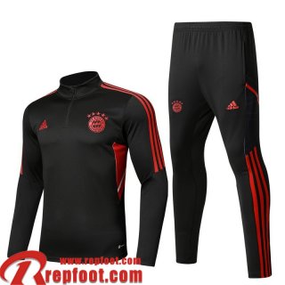 Survetement de Foot Bayern Munich noir Homme 22 23 TG368