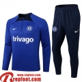 Survetement de Foot Chelsea bleu Homme 22 23 TG385