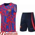 Survetement Sans manches Barcelone rouge Bleu Homme 22 23 TG406