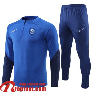 Survetement de Foot Inter Milan bleu Homme 22 23 TG325