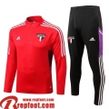 Survetement de Foot Sao Paulo rouge Homme 22 23 TG330