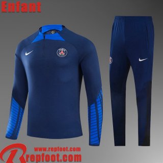 Survetement de Foot PSG bleu Enfant 22 23 TK341