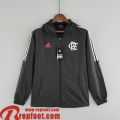 Coupe Vent - Sweat a Capuche Flamengo noir Homme 22 23 WK88