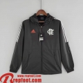 Coupe Vent - Sweat a Capuche Flamengo noir Homme 22 23 WK98