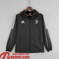 Coupe Vent - Sweat a Capuche Juventus noir Homme 22 23 WK100