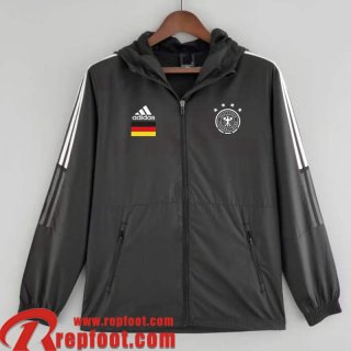 Coupe Vent - Sweat a Capuche Allemagne noir Homme 22 23 WK101