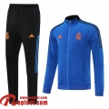 Real Madrid Veste Foot bleu Homme 21 22