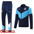 Marseille Veste Foot bleu Homme 21 22