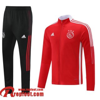 AFC AJAX Veste Foot rouge Homme 21 22