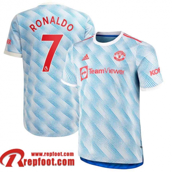 Maillot du Foot Manchester United Extérieur Ronaldo #7 Homme 21 22