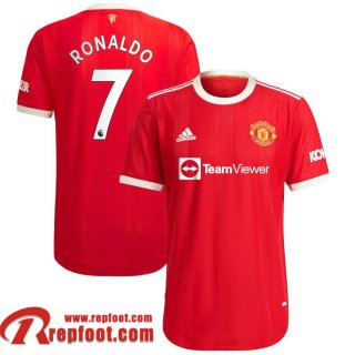 Maillot du Foot Manchester United Domicile Ronaldo #7 Homme 21 22