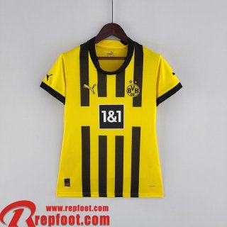 Maillot De Foot Dortmund BVB Domicile Femme 22 23 AW55