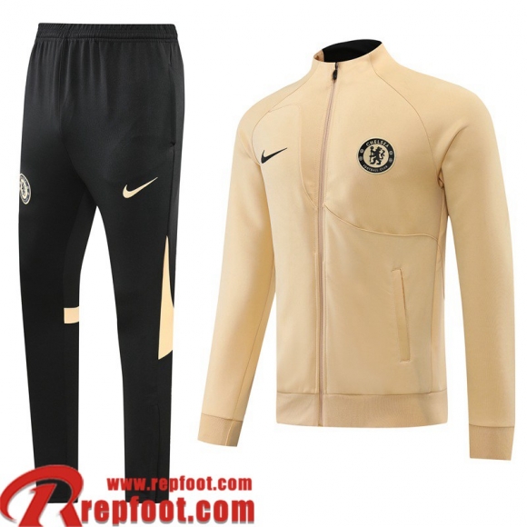 Veste Foot Chelsea Kaki Homme 22 23 JK517