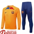 Veste Foot Barcelone orange Homme 22 23 JK522