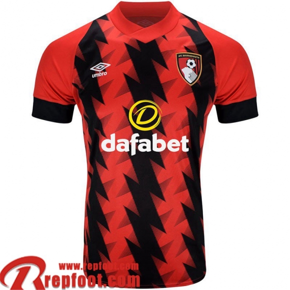 Maillot De Foot Bournemouth Domicile Homme 22 23  Maillot De Foot Bournemouth Domicile Homme 22 23
