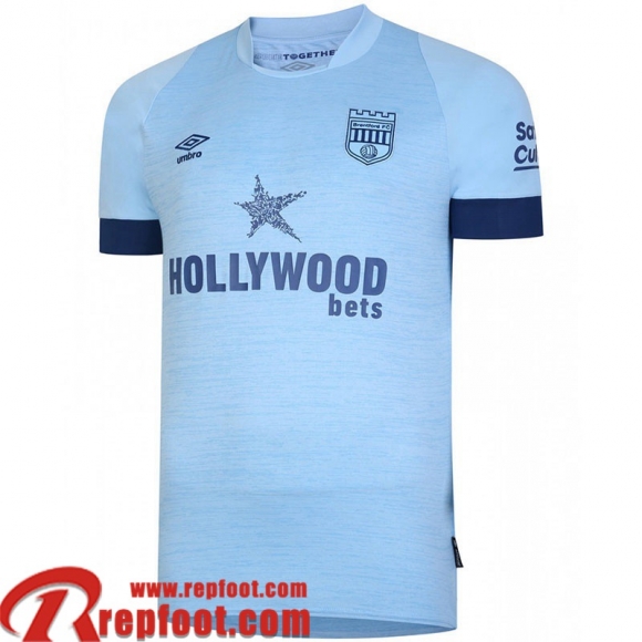Maillot De Foot Brentford Exterieur Homme 22 23  Maillot De Foot Brentford Exterieur Homme 22 23