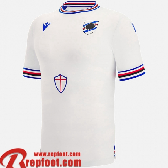 Maillot De Foot Sampdoria Exterieur Homme 22 23  Maillot De Foot Sampdoria Exterieur Homme 22 23