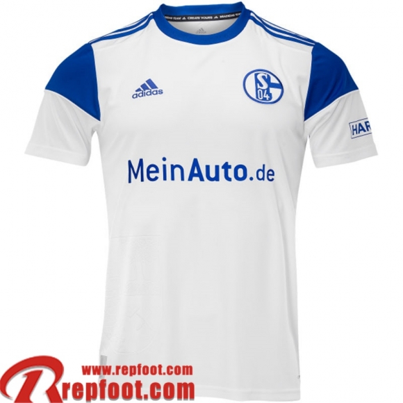 Maillot De Foot Schalke 04 Exterieur Homme 22 23