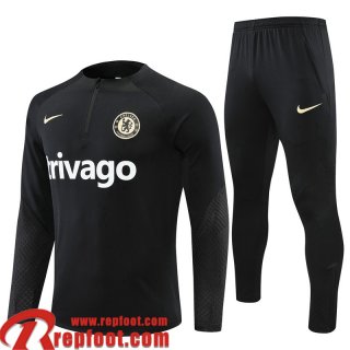 Survetement de Foot Chelsea noir Homme 22 23 TG413