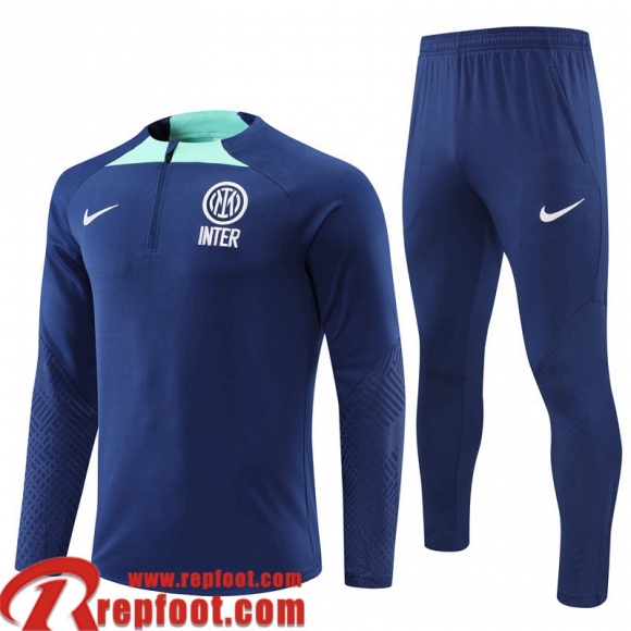 Survetement de Foot Inter Milan bleu Homme 22 23 TG416  Survetement de Foot Inter Milan bleu Homme 22 23 TG416