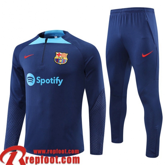 Survetement de Foot Barcelone bleu Homme 22 23 TG418