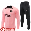 Survetement de Foot PSG Paris rose Homme 22 23 TG419