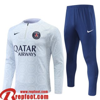 Survetement de Foot PSG Paris gris Homme 22 23 TG425