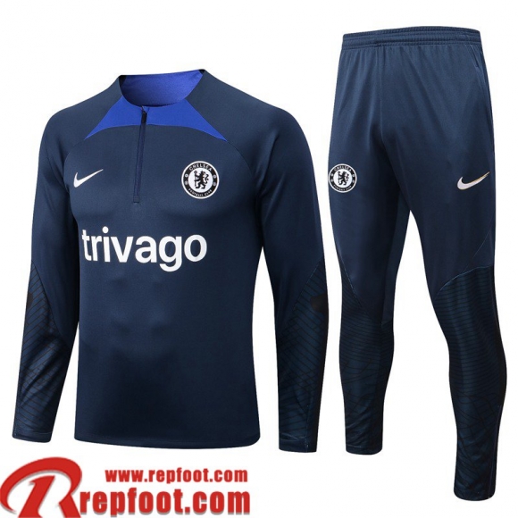 Survetement de Foot Chelsea bleu royal Homme 22 23 TG438